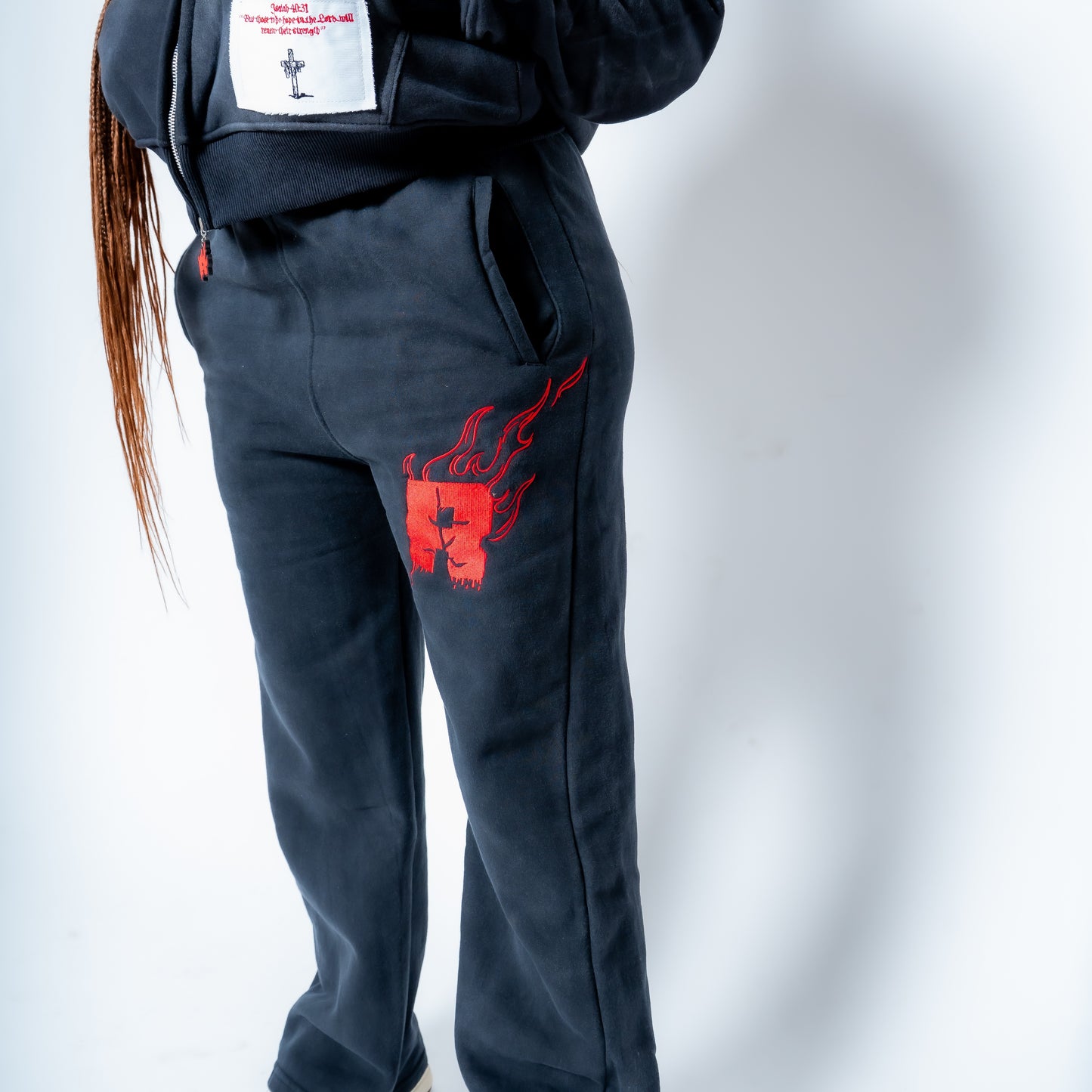 Resilience Black Sweatpant