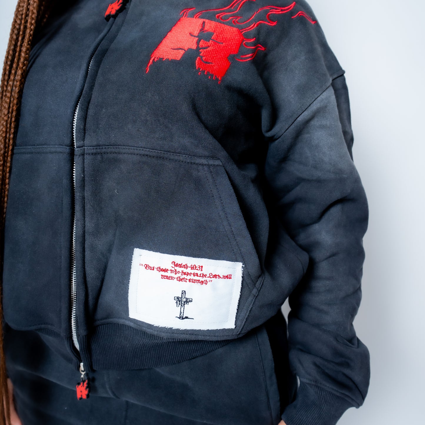 Resilience Black Hoodie
