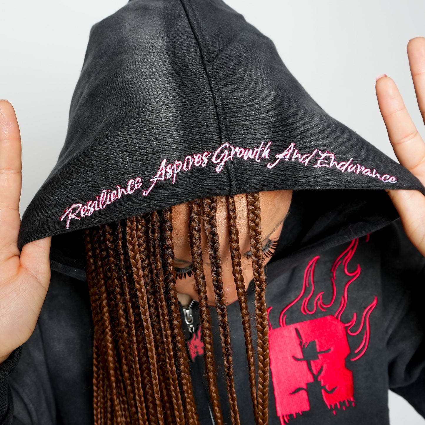 Resilience Black Hoodie