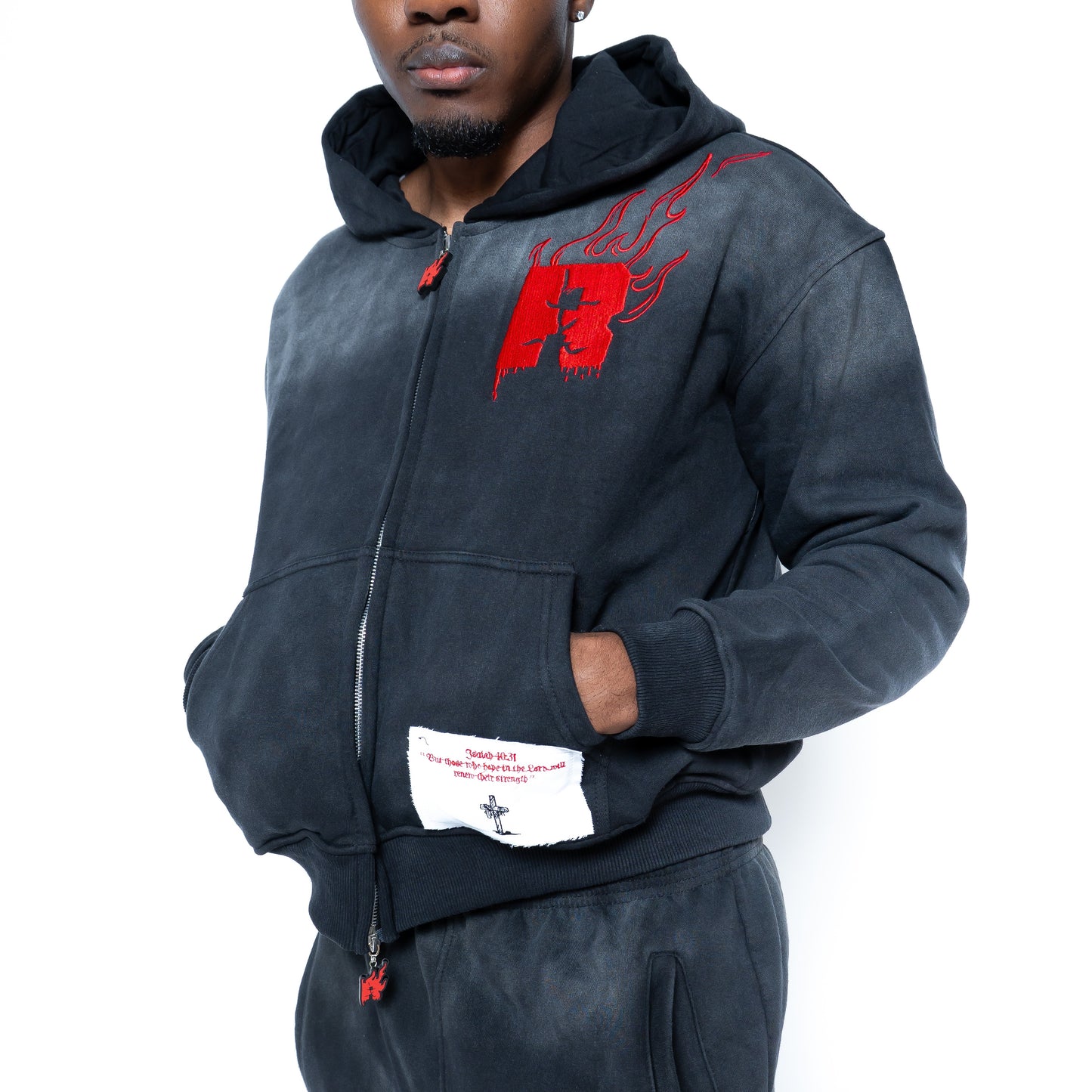 Resilience Black Hoodie