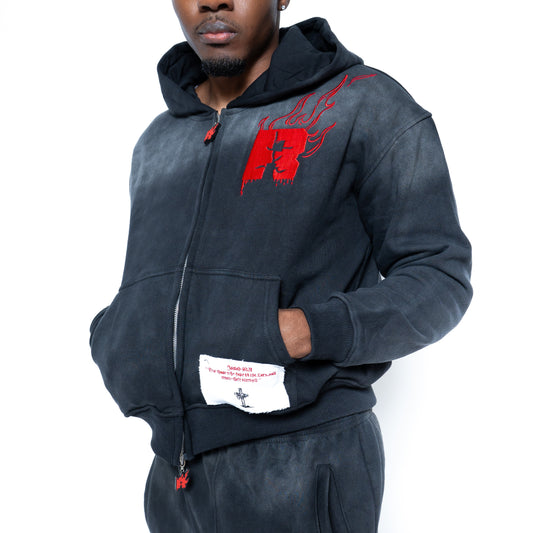 Resilience Black Hoodie