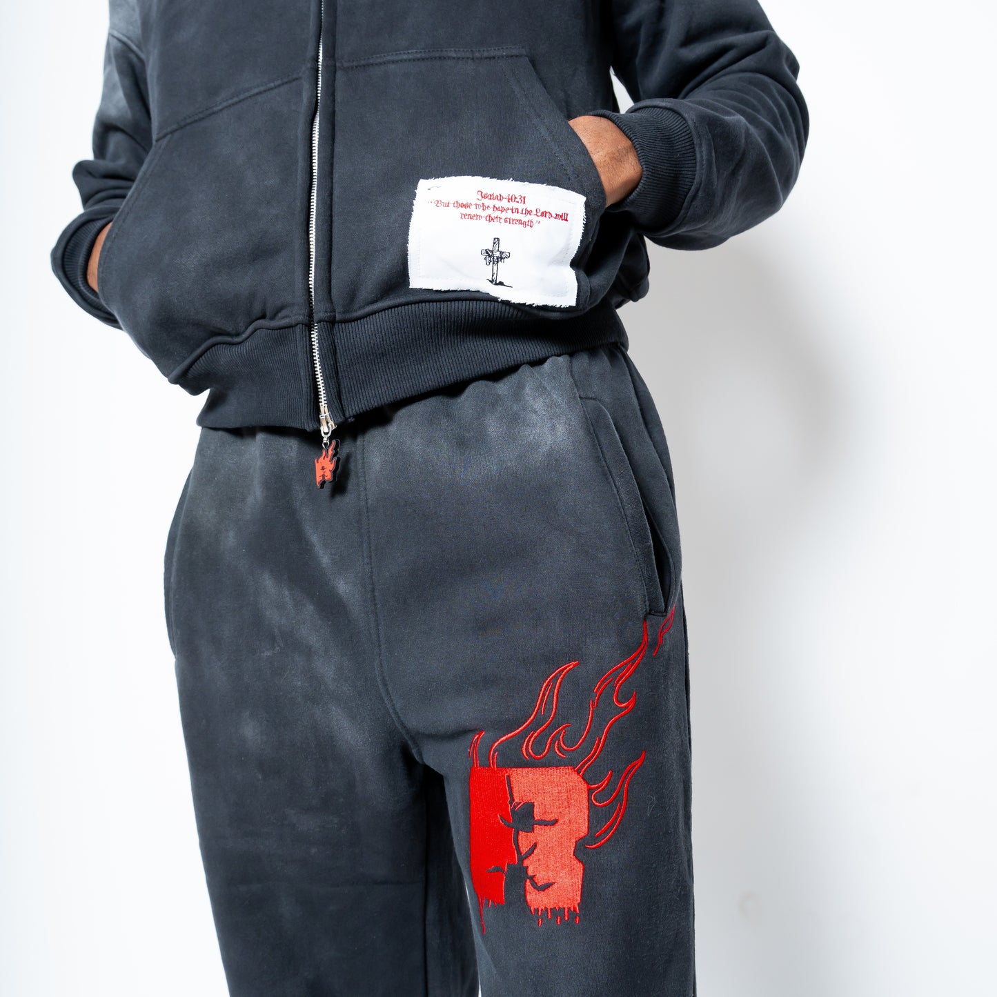 Resilience Black Sweatpant