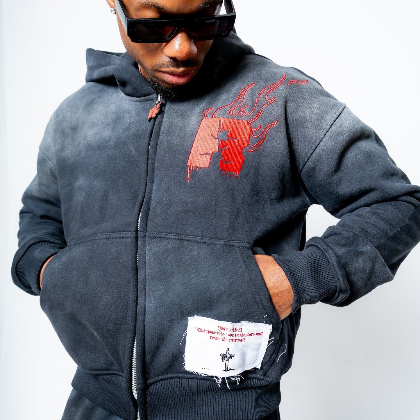 Resilience Black Hoodie